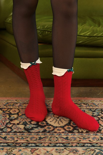 On The Floor Socks 聖誕造型長褲