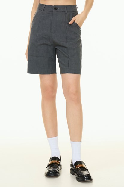 Bermuda Shorts With Pleats